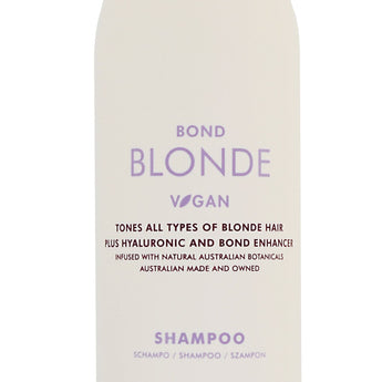 Juuce Bond Blonde Shampoo Tones all Types of Blonde Hair - On Line Hair Depot
