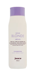 Juuce Bond Blonde Shampoo Tones all Types of Blonde Hair - On Line Hair Depot