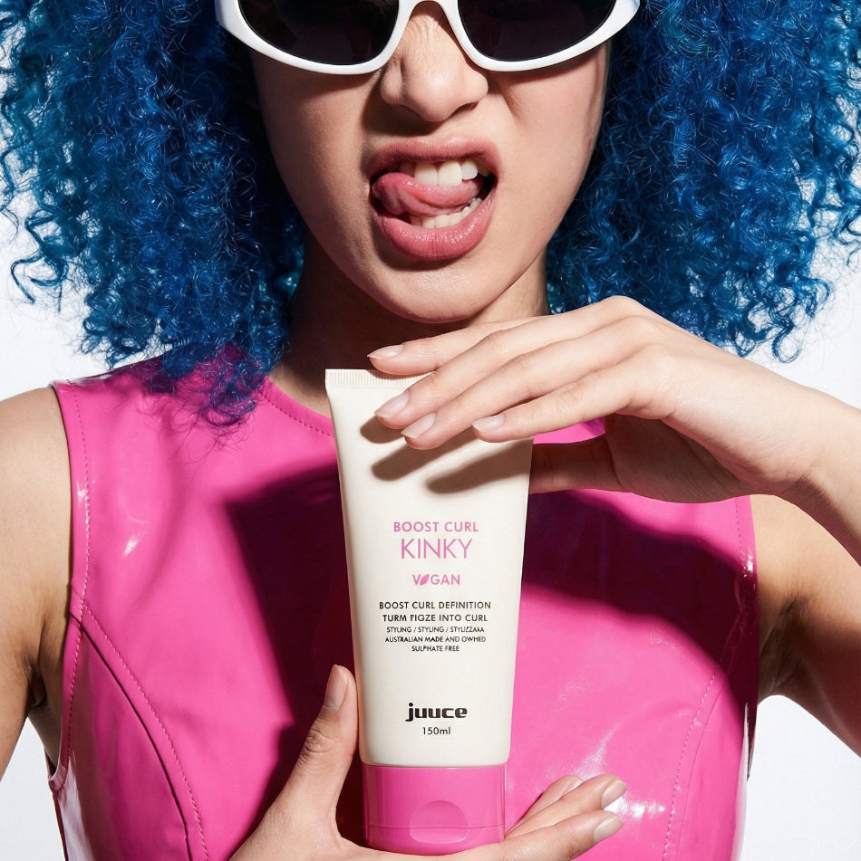  Juuce Boost Curl Kinky is not your average curl product. 