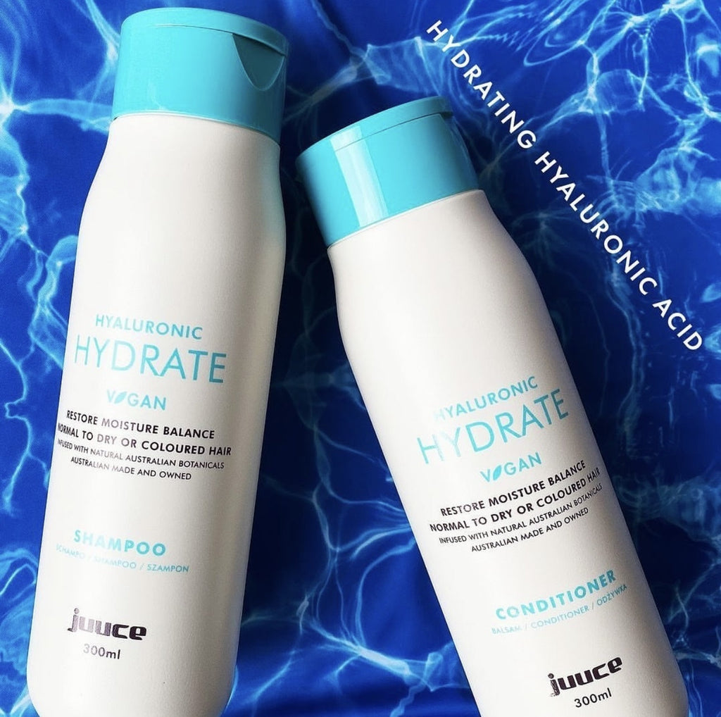 Juuce Hyaluronic Hydrate Shampoo and Conditioner Duo             . - On Line Hair Depot