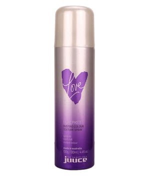 Juuce Love Lilac Pastel Dusting Colour Texture Spray 100g Spray in Wash Out Juuce Hair Care - On Line Hair Depot