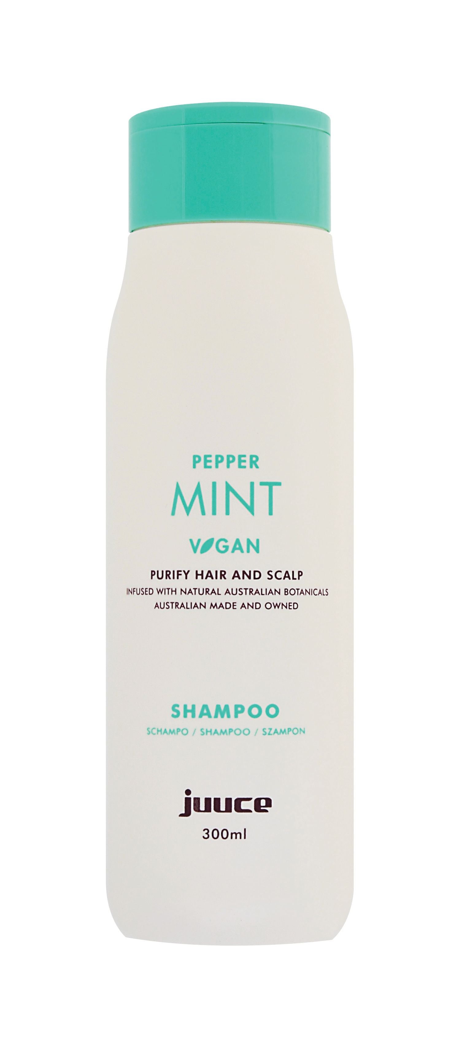 Juuce Pepper Mint Shampoo Cleanse Purify Hair and Scalp                        . - On Line Hair Depot