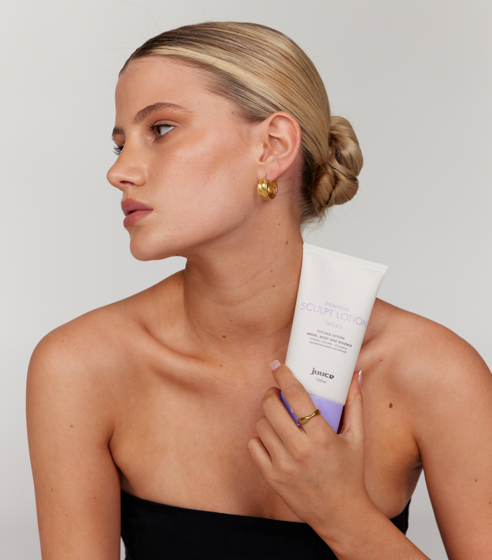 Juuce Sculpt Lotion Styling Lotion Shine, Body and Bounce                                . - On Line Hair Depot
