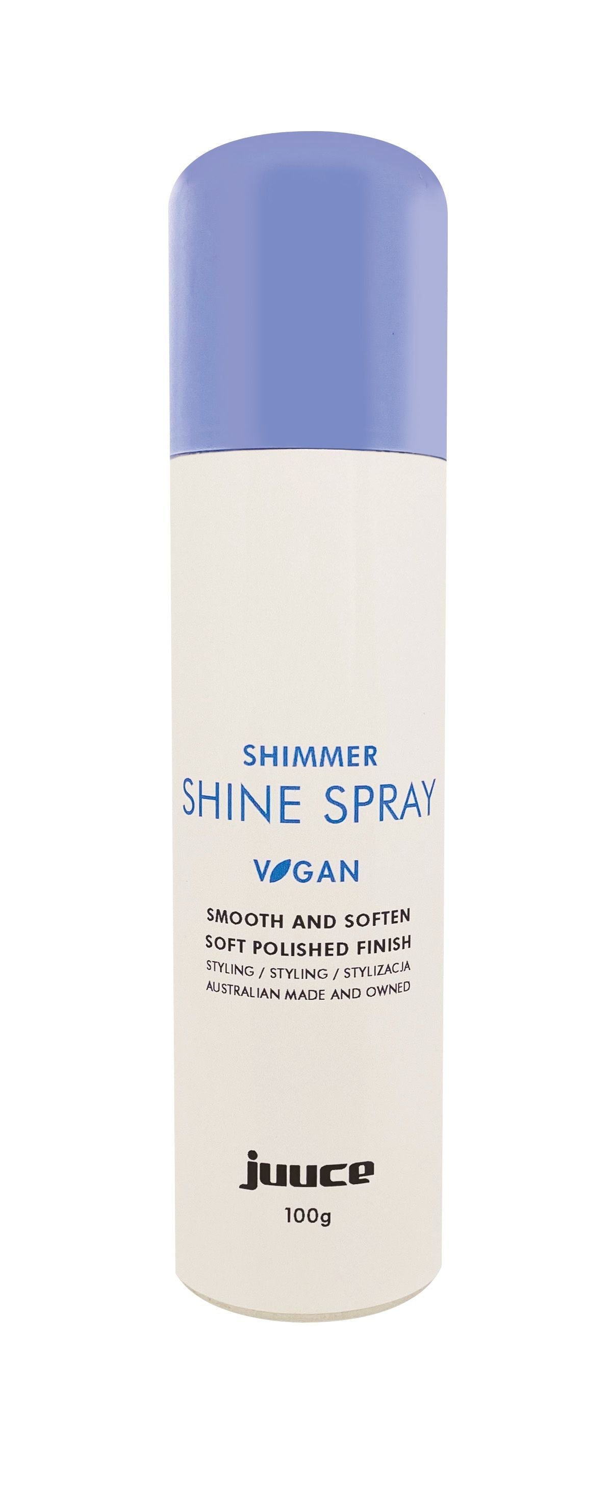 Juuce Shimmer Shine Spray to Smooth and Soften Polished Finish - On Line Hair Depot