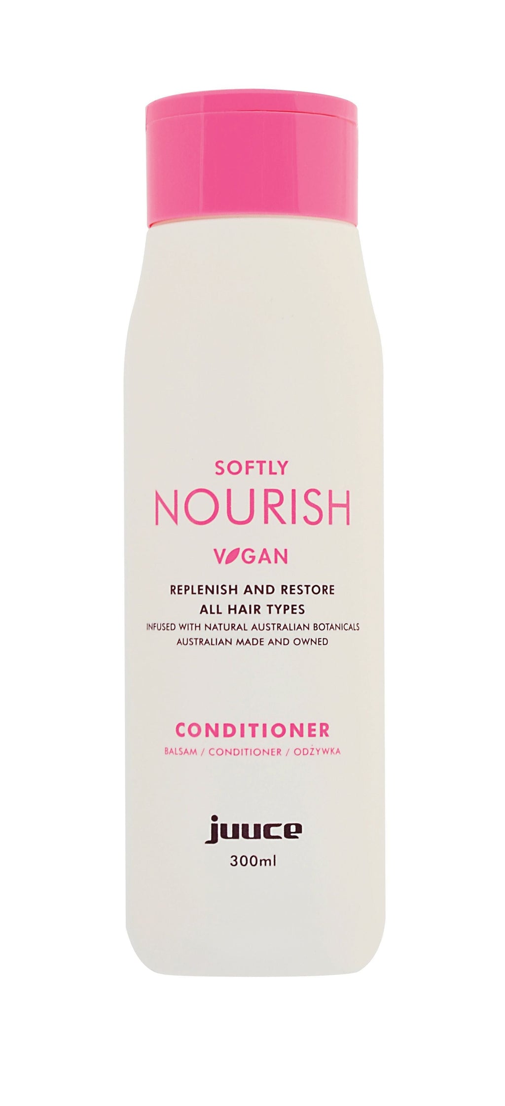 Juuce Softly Nourish Conditioner Replenish and Restore all Hair Types - On Line Hair Depot