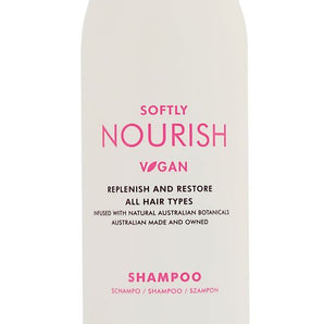 Juuce Softly Nourish Shampoo Replenish and Restore all Hair Types - On Line Hair Depot