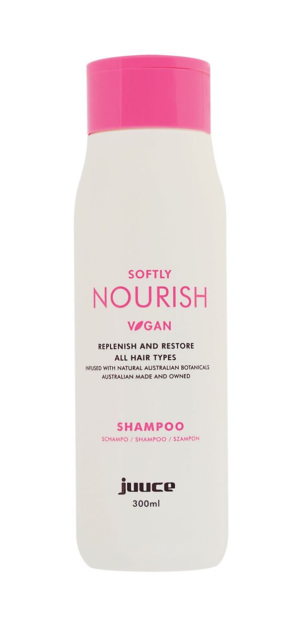 Juuce Softly Nourish Shampoo Replenish and Restore all Hair Types - On Line Hair Depot