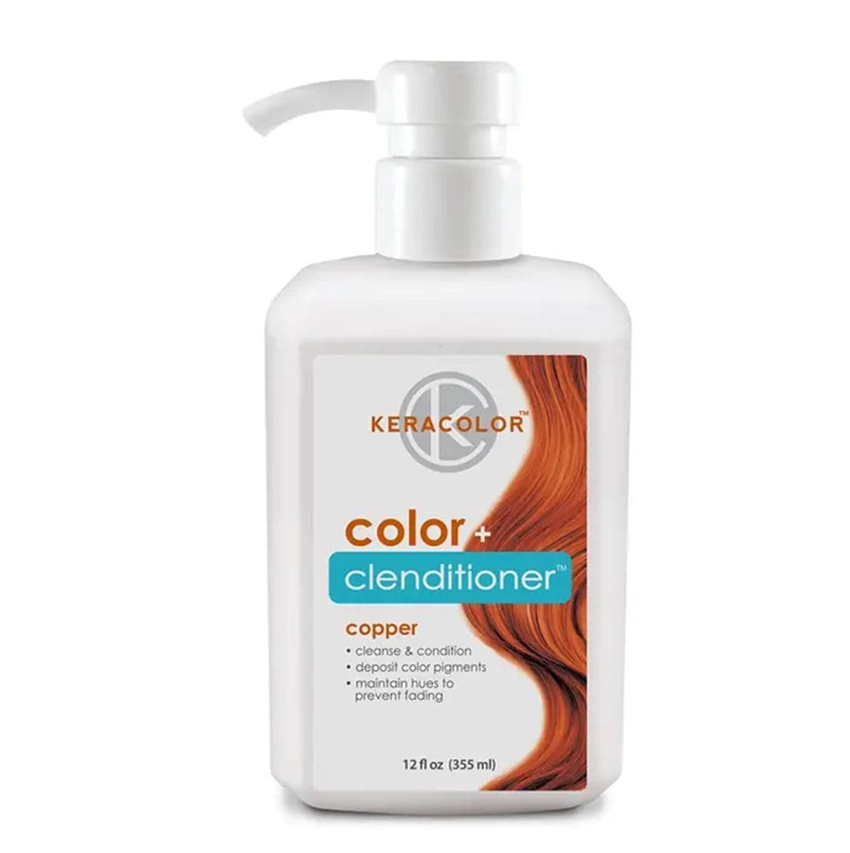 Keracolor Color Clenditioner Colour Shampoo Copper 355ml - On Line Hair Depot