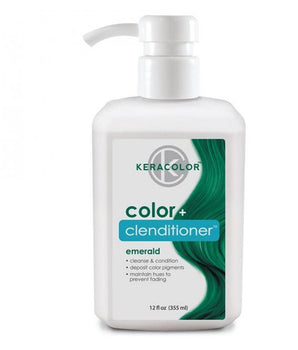 Keracolor Color Clenditioner Colour Shampoo Emerald 355ml Keracolor - On Line Hair Depot