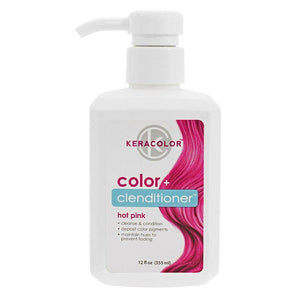 Keracolor Color Clenditioner Colour Shampoo Hot Pink 355ml Keracolor - On Line Hair Depot