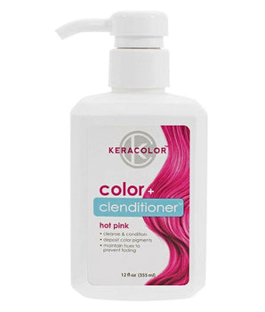 Keracolor Color Clenditioner Colour Shampoo Hot Pink 355ml Keracolor - On Line Hair Depot