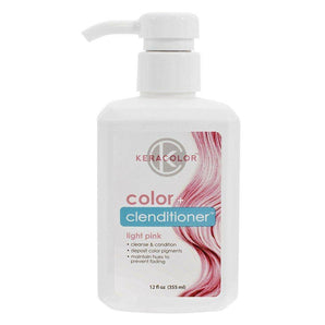 Keracolor Color Clenditioner Colour Shampoo Light Pink 355ml Keracolor - On Line Hair Depot