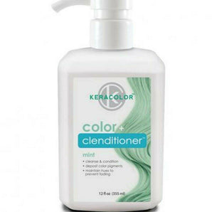 Keracolor Color Clenditioner Colour Shampoo mint 355ml Keracolor - On Line Hair Depot
