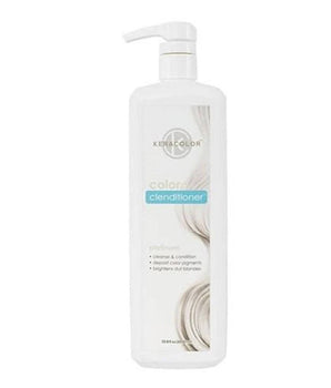 Keracolor Color Clenditioner Colour Shampoo Platinum 1000ml Keracolor - On Line Hair Depot