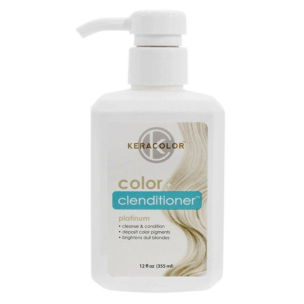 Keracolor Color Clenditioner Colour Shampoo Platinum 355ml - On Line Hair Depot