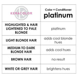 Keracolor Color Clenditioner Colour Shampoo Platinum 355ml Keracolor - On Line Hair Depot