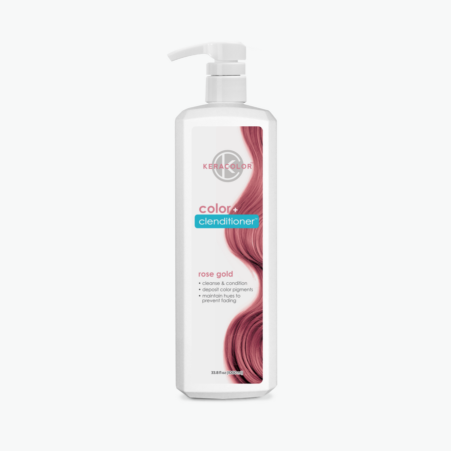 Keracolor Color Clenditioner Colour Shampoo Rose Gold 1000ml - On Line Hair Depot