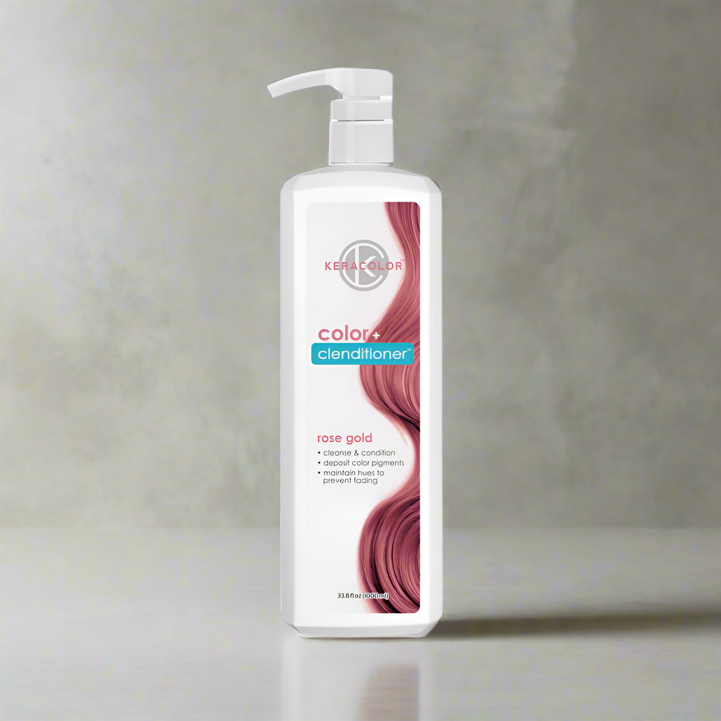 Keracolor Color Clenditioner Colour Shampoo Rose Gold 1000ml - On Line Hair Depot