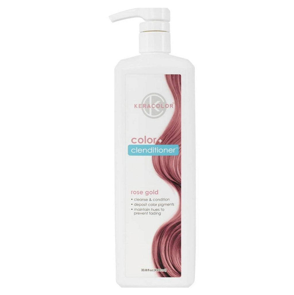 Keracolor Color Clenditioner Colour Shampoo Rose Gold 1000ml - On Line Hair Depot