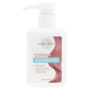 Keracolor Color Clenditioner Colour Shampoo Rose Gold 355ml Keracolor - On Line Hair Depot