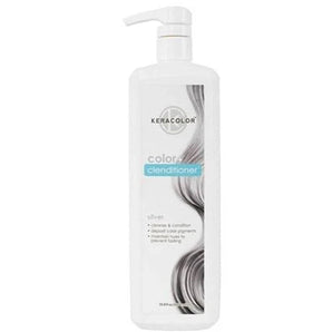 Keracolor Color Clenditioner Colour Shampoo Silver 1000ml Keracolor - On Line Hair Depot