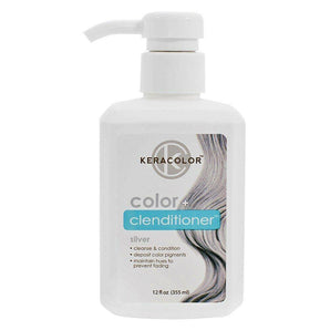 Keracolor Color Clenditioner Colour Shampoo Silver  355ml Keracolor - On Line Hair Depot