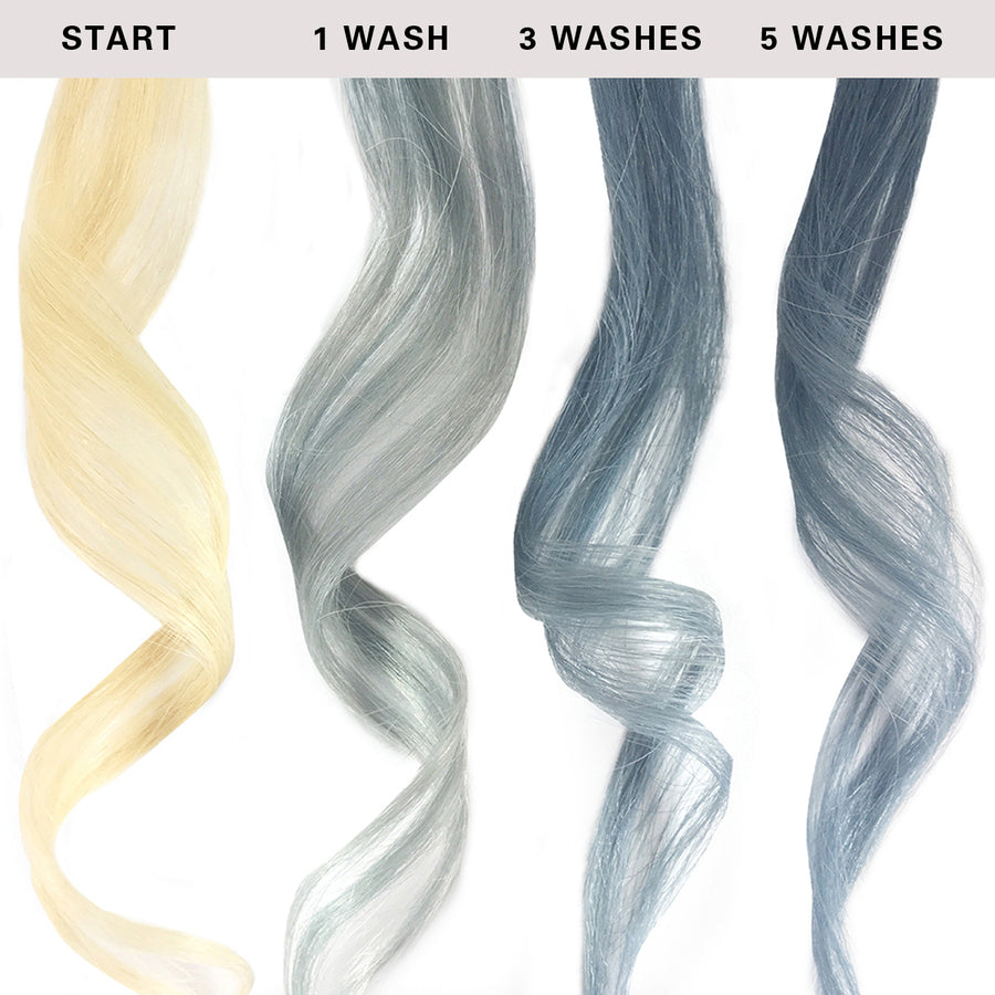 Keracolor Color Clenditioner Colour Shampoo Silver Blue 355ml - On Line Hair Depot