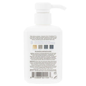 Keracolor Color Clenditioner Colour Shampoo Silver Blue 355ml Keracolor - On Line Hair Depot