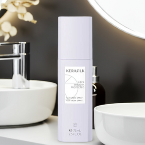Kerasilk Flat Iron Spray Style Smoothing Sleek Spray 75ml - On Line Hair Depot