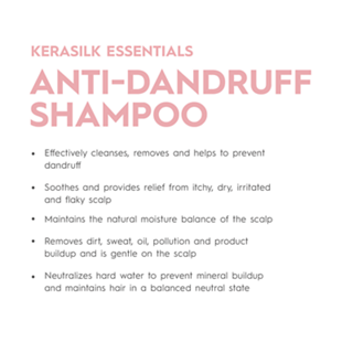 Kerasilk Purified Balance Dandruff Shampoo 250ml - On Line Hair Depot