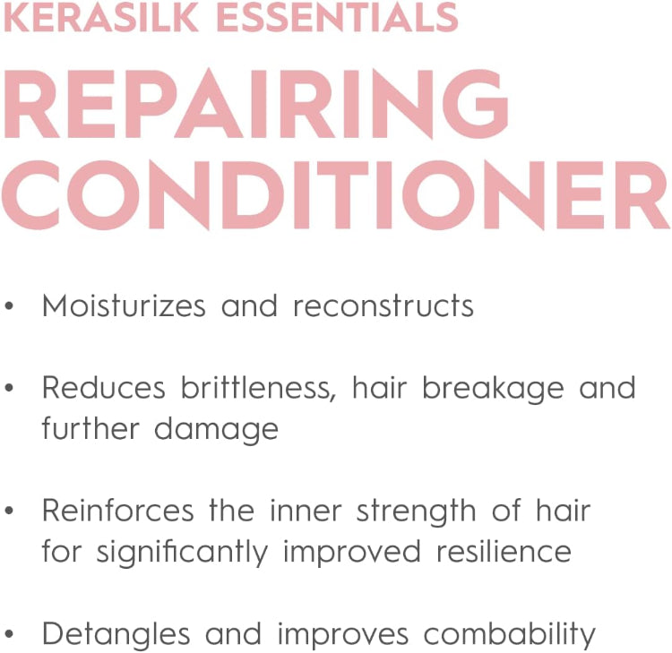 Kerasilk Repairing Shampoo & Conditioner Moisturized Strong Duo Pack - On Line Hair Depot