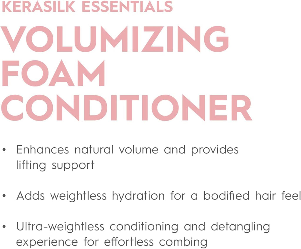 Kerasilk Volumizing Foam Conditioner - On Line Hair Depot