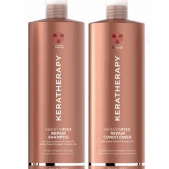 Keratherapy Keratin Fix Shampoo & Coditioner 1000 ml Duo Keratherapy - On Line Hair Depot