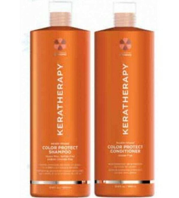 Keratherapy Keratin Infused Colour Protect Shampoo & Conditioner Duo 2 x1000 ml - On Line Hair Depot