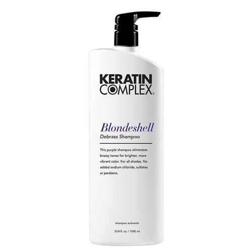 Keratin Complex Blonde Shell Shampoo  1lt with Pump - On Line Hair Depot