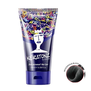 Keratonz Semi Permanent Color by Colornow 180 ml Mysterious Black Keratonz - On Line Hair Depot