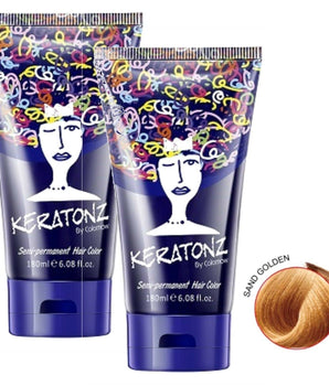 Keratonz Semi Permanent Color by Colornow 180ml x 2 Sand Golden Keratonz - On Line Hair Depot
