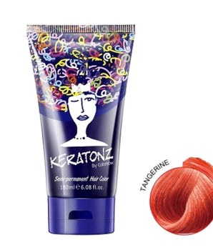 Keratonz Semi Permanent Color by Colornow 180ml x 2 Tangerine Keratonz - On Line Hair Depot