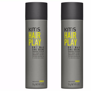 KMS Hair Play Dry Wax 150ml x 2 KMS Finish - On Line Hair Depot