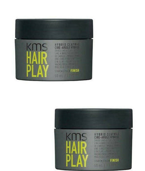 KMS Hair Play Hybrid Claywax 50ml X 2 KMS Finish - On Line Hair Depot