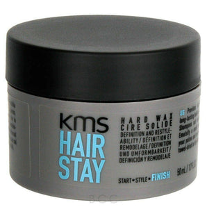KMS Hair Stay Hard Wax 50ml KMS Finish - On Line Hair Depot