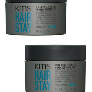 KMS Hair Stay Molding Pomade 90ml strong hold X 2 KMS Finish - On Line Hair Depot