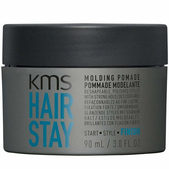 KMS Hair Stay Molding Pomade 90ml strong hold X 2 KMS Finish - On Line Hair Depot