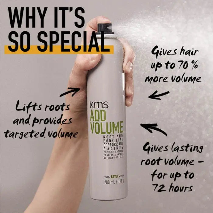 KMS Addvolume Root & Body Lift 200 ml - On Line Hair Depot