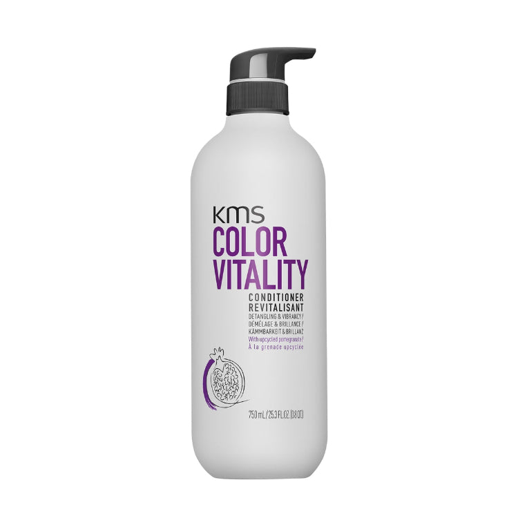 KMS Color Vitality Blonde Shampoo and Conditioner 750ml Duo Pack - On Line Hair Depot