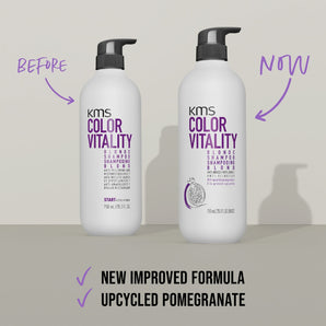 KMS Color Vitality Blonde Shampoo and Conditioner 750ml Duo Pack - On Line Hair Depot