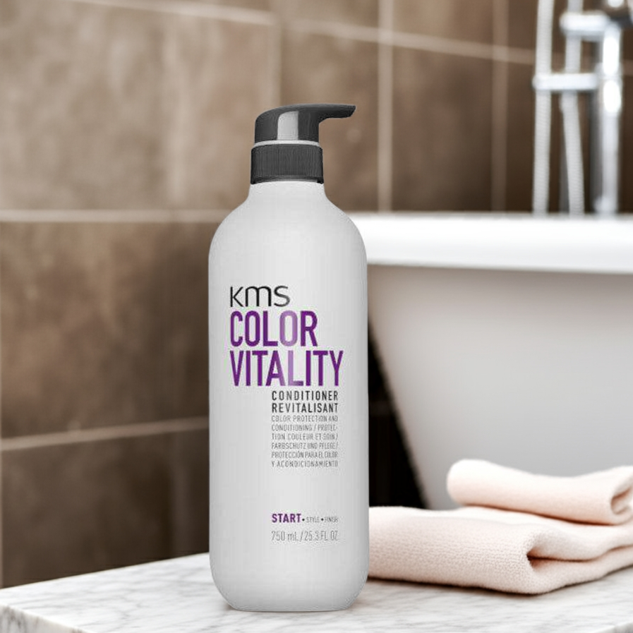 KMS Color Vitality Conditioner 750ml - On Line Hair Depot