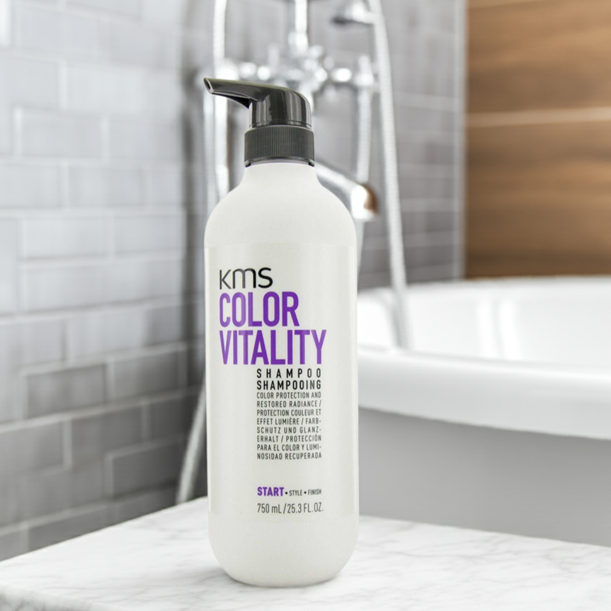 KMS Color Vitality Shampoo 750ml - On Line Hair Depot
