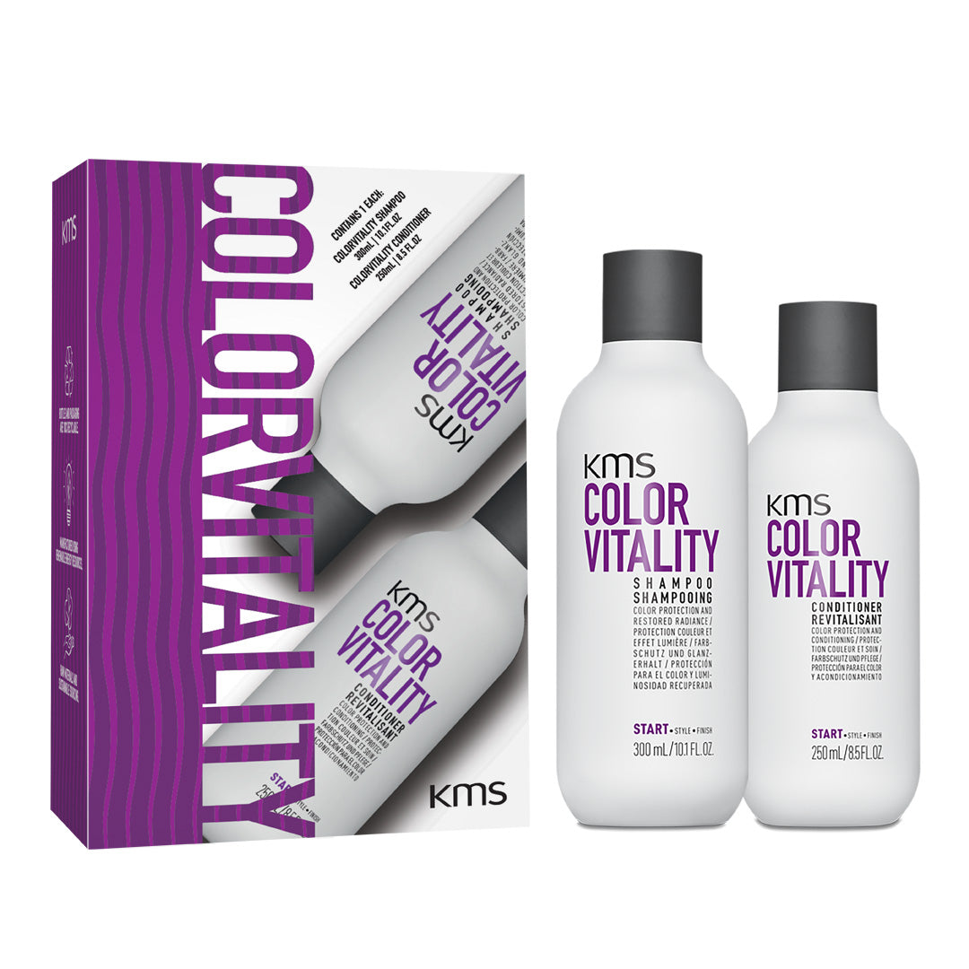 KMS Color Vitality Shampoo and Conditioner Duo - On Line Hair Depot