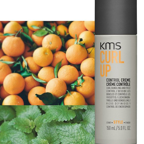 KMS Curl Up Control Creme Duo 2 x 150ml Curlup - On Line Hair Depot